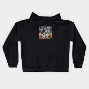 Push your limits to reach your goals Kids Hoodie